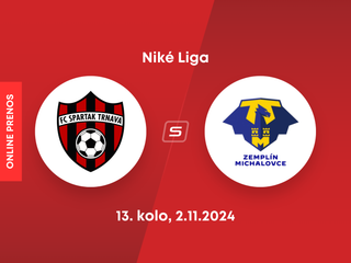 FC Spartak Trnava - MFK Zemplín Michalovce: ONLINE prenos zo zápasu 13. kola Niké ligy.