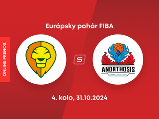 Patrioti Levice - Anorthosis Famagusta: LIVE STREAM zo zápasu 4. kola Európskeho pohára FIBA. 