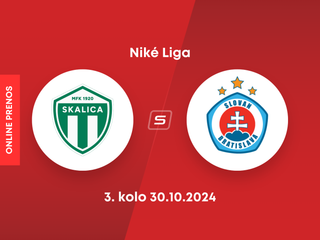 MFK Skalica - ŠK Slovan Bratislava: ONLINE prenos z dohrávky zápasu 3. kola Niké ligy.