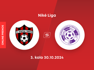 FC Spartak Trnava - KFC Komárno: ONLINE prenos z dohrávky zápasu 3. kola Niké ligy.