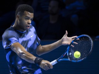 Giovanni Mpetshi Perricard vo finále turnaja ATP v Bazileji.