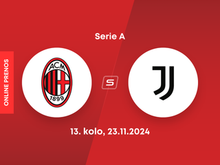 AC Miláno - Juventus FC: ONLINE prenos z 13. kola Serie A.