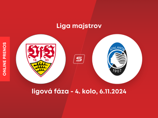 VfB Stuttgart - Atalanta Bergamo: ONLINE prenos zo zápasu 4. kola ligovej fázy Ligy majstrov.