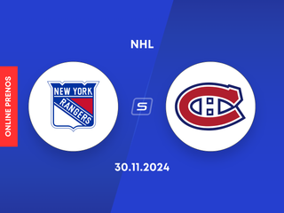 New York Rangers - Montreal Canadiens: ONLINE prenos zo zápasu NHL