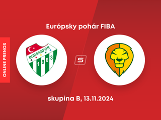 Bursaspor - Patrioti Levice: LIVE STREAM zo zápasu 6. kola Európskeho pohára FIBA