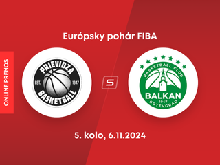 BC Prievidza - Balkan Botevgrad: LIVE STREAM zo zápasu 5. kola Európskeho pohára FIBA. 