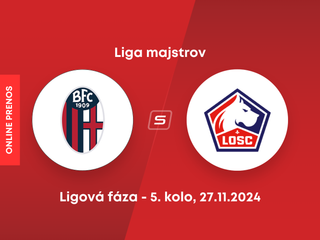 Bologna FC - Lille OSC: ONLINE prenos zo zápasu 5. kola ligovej fázy Ligy majstrov.