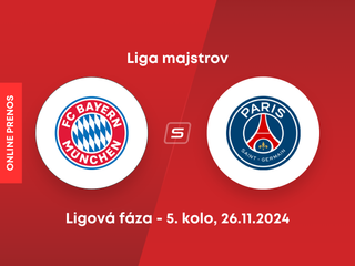 Bayern Mníchov - Paríž St. Germain: ONLINE prenos zo zápasu 5. kola ligovej fázy Ligy majstrov.