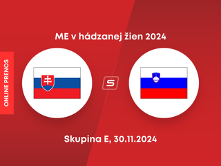 Slovensko - Slovinsko: ONLINE prenos zo zápasu skupiny E na ME v hádzanej žien 2024.