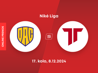 FC DAC 1904 Dunajská Streda - AS Trenčín: ONLINE prenos zo zápasu 17. kola Niké ligy.