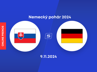 Slovensko vs. Nemecko: ONLINE prenos zo zápasu na turnaji Nemecký pohár 2024.