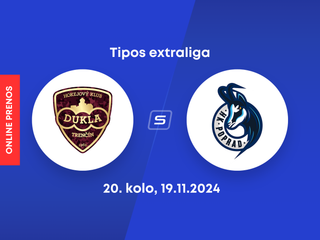 HK Dukla Trenčín - HK Poprad: ONLINE prenos zo zápasu 20. kola Tipos extraligy.