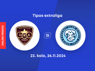 HK Dukla Trenčín - HK Nitra: ONLINE prenos zo zápasu 23. kola Tipos extraligy.