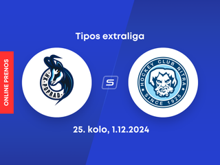 HK Poprad - HK Nitra: ONLINE prenos zo zápasu 25. kola Tipos extraligy.