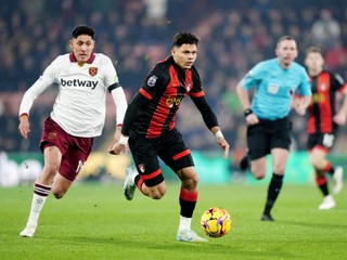 Momentka zo zápasu Bournemouth - West Ham