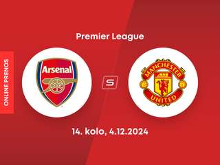 Arsenal - Manchester United: ONLINE prenos zo zápasu 14. kola Premier League. 