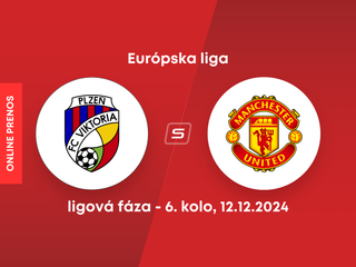 FC Viktoria Plzeň - Manchester United: ONLINE prenos zo zápasu 6. kola Európskej ligy.