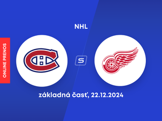 Montreal Canadiens - Detroit Red Wings: ONLINE prenos zo zápasu NHL.