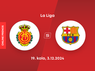 RCD Mallorca - FC Barcelona: ONLINE prenos zo zápasu 19. kola La Ligy. 