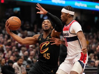 Momentka zo zápasu Cleveland Cavaliers - Washington Wizards