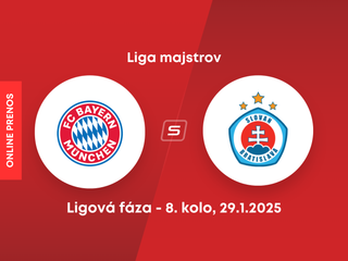 Bayern Mníchov - ŠK Slovan Bratislava: ONLINE prenos zo zápasu 8. kola Ligy majstrov.