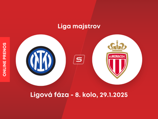 Inter Miláno - AS Monaco: ONLINE prenos zo zápasu 8. kola Ligy majstrov. 