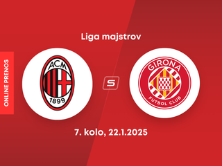 AC Miláno - Girona FC: ONLINE prenos zo zápasu 7. kola Ligy majstrov. 