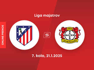 Atlético Madrid - Bayer Leverkusen: ONLINE prenos zo zápasu 7. kola Ligy majstrov. 