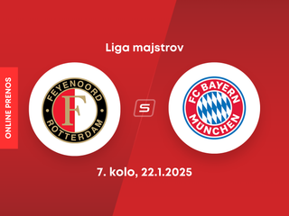 Feyenoord - Bayern Mníchov: ONLINE prenos zo zápasu 7. kola Ligy majstrov. 