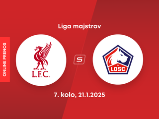 Liverpool - Lille: ONLINE prenos zo zápasu 7. kola Ligy majstrov. 