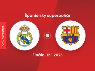 Real Madrid - FC Barcelona: ONLINE prenos z finále Španielskeho superpohára.