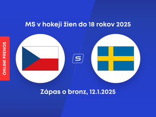 Česko - Švédsko: ONLINE prenos zo zápasu o bronz na MS v hokeji žien do 18 rokov 2025.