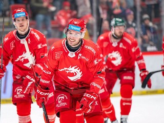 Marko Daňo v drese HC Oceláři Třinec.