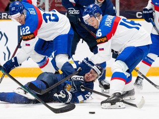 Finland forward Arttu Alasiurua (29) falls to the ice as Slovakia forward Frantisek Dej (22) and teammate Roman Kukumberg (16) battle for the puck during the first period of an IIHF World Junior Hockey Championship quarterfinal match in Ottawa, Ontario Thursday, Jan. 2, 2025. (Spencer Colby/The Canadian Press via AP)

- Ottawa;Ontario;Canada;Cppixottawa;Hockey;Tournaments;World Juniors;Ottawa25;Ottawa2025;athlete;athletes;athletic;athletics;Canadian;competative;compete;competing;competition;competitions;competitive;farm;game;games;Jr;junior;juniors;League;minor;minors;play;player;playing;pro;professional;sport;sporting;sports;team;tournament;World;TD Place