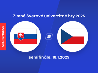 Slovensko - Česko: LIVE STREAM zo semifinále hokejového turnaja žien na Zimných Svetových univerzitných hrách.