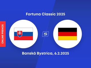 Slovensko vs. Nemecko: ONLINE prenos z prípravného zápasu v rámci podujatia Fortuna Classic (štvrtok).