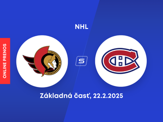 Ottawa Senators - Montreal Canadiens: ONLINE prenos zo zápasu NHL.