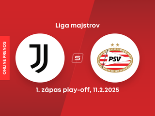 Juventus Turín - PSV Eindhoven: ONLINE prenos zo zápasu play-off Ligy majstrov. 