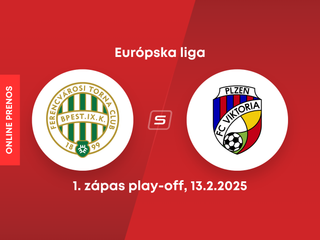 Ferencvároš - FC Viktoria Plzeň: ONLINE prenos zo zápasu Európskej ligy.