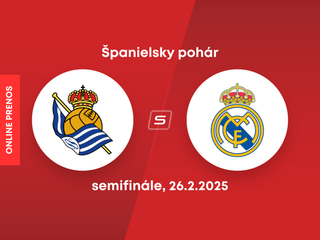 Real Sociedad - Real Madrid: ONLINE prenos zo semifinále Španielskeho pohára.