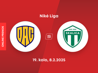 FC DAC 1904 Dunajská Streda - MFK Skalica: ONLINE prenos zo zápasu 19. kola Niké ligy.