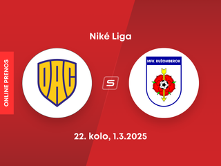 FC DAC 1904 Dunajská Streda - MFK Ružomberok: ONLINE prenos zo zápasu 22. kola Niké ligy.