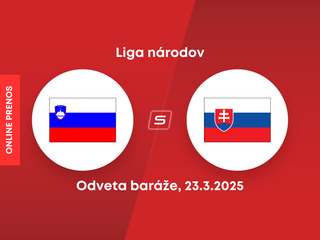 Slovinsko - Slovensko: ONLINE prenos z odvety baráže o postup do B-divízie Ligy národov.