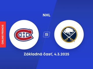 Montreal Canadiens vs. Buffalo Sabres: ONLINE prenos zo zápasu NHL.