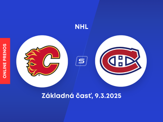 Calgary Flames - Montreal Canadiens: ONLINE prenos zo zápasu NHL.