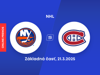 New York Islanders - Montreal Canadiens: ONLINE prenos zo zápasu NHL.