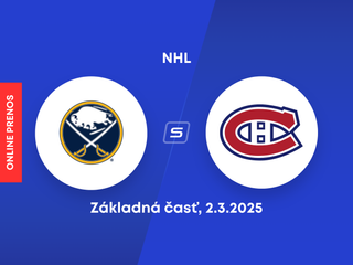 Buffalo Sabres - Montreal Canadiens: ONLINE prenos zo zápasu NHL.