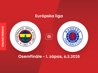 Fenerbahce Istanbul - Glasgow Rangers: ONLINE prenos z prvého zápasu osemfinále Európskej ligy.