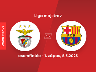 Benfica Lisabon - FC Barcelona: ONLINE prenos zo zápasu osemfinále Ligy majstrov. 