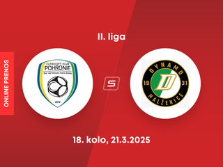 FK Pohronie - OFK Malženice: ONLINE prenos zo zápasu 18. kola II. ligy.